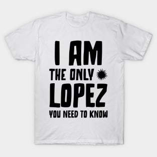 Lopez Legacy Unveiled Tee T-Shirt